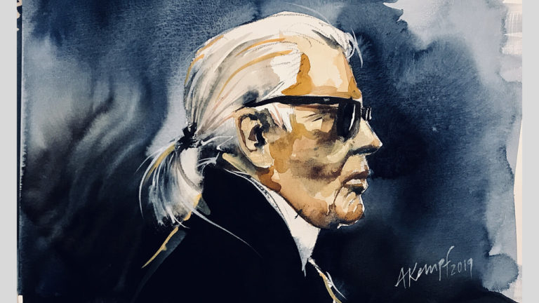 Tschüss Karl Lagerfeld!