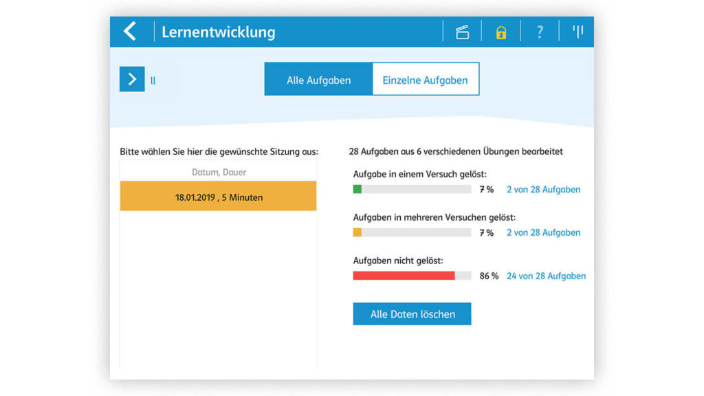 Fortschritte speichern