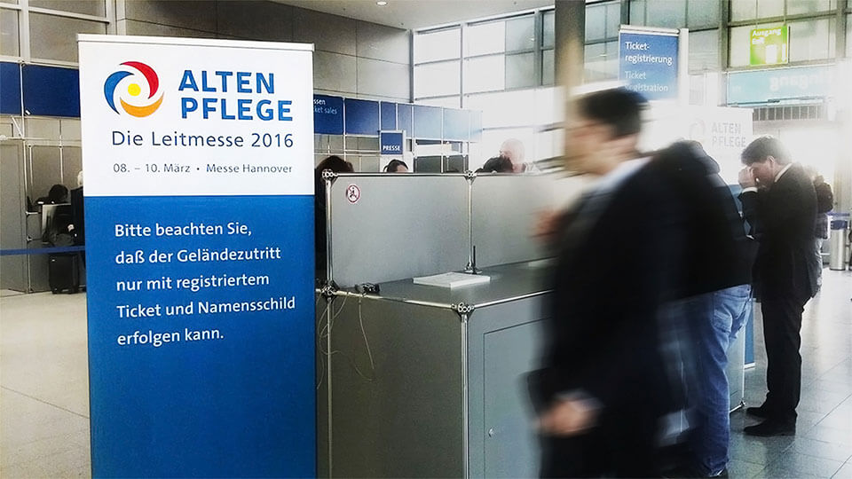 Aufsteller für vincentz